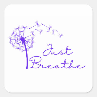 Just Breathe Sticker