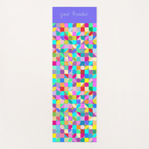 Just Breathe Yoga Meditation Modern Yoga Mat