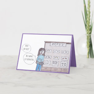 Just Browsing Birthday Card