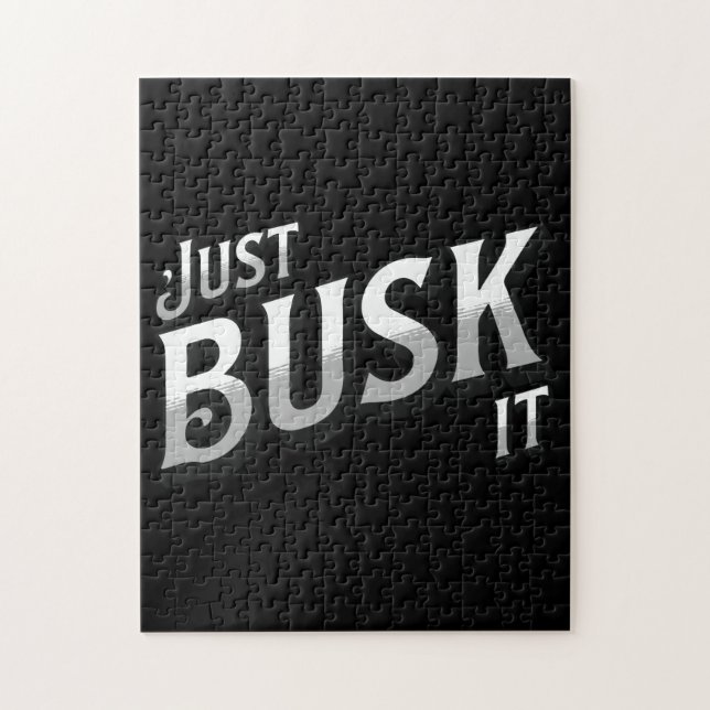 Just Busk It Jigsaw Puzzle (Vertical)