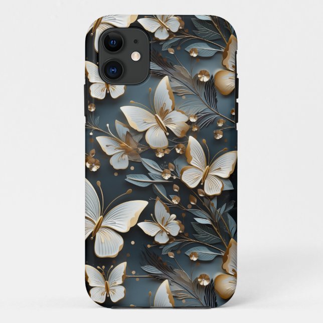 Just Butterflies  Case-Mate iPhone Case (Back)