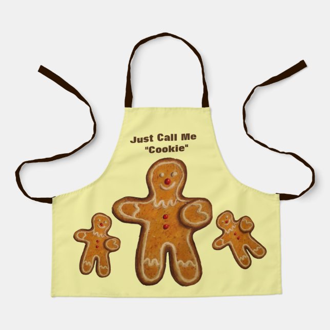 Just Call Me "Cookie" Apron (Front)