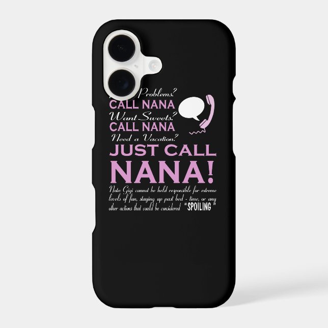JUST CALL NANA (Back)