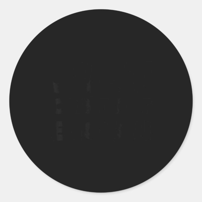 Just Can't Get Enough  Classic Round Sticker (Front)