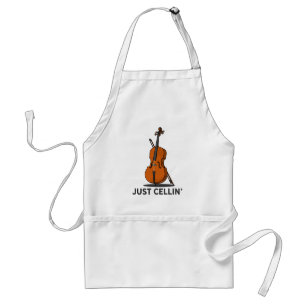 Just Cellin Cellist Performance Music Cello Standard Apron