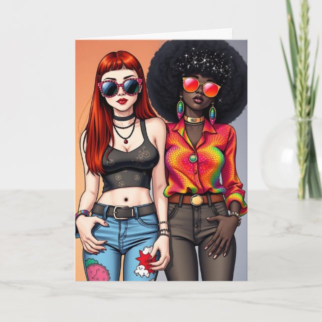 Just Checking in to say Hi | Friendship Card (Front)