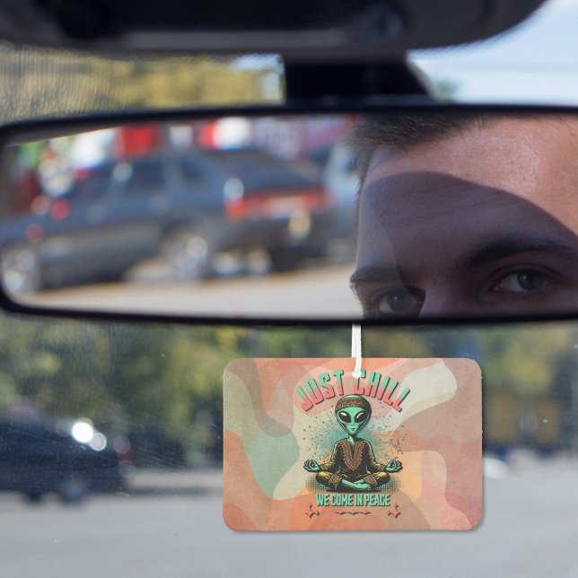 Just Chill, We Come in Peace Air Freshener (Creator Uploaded)