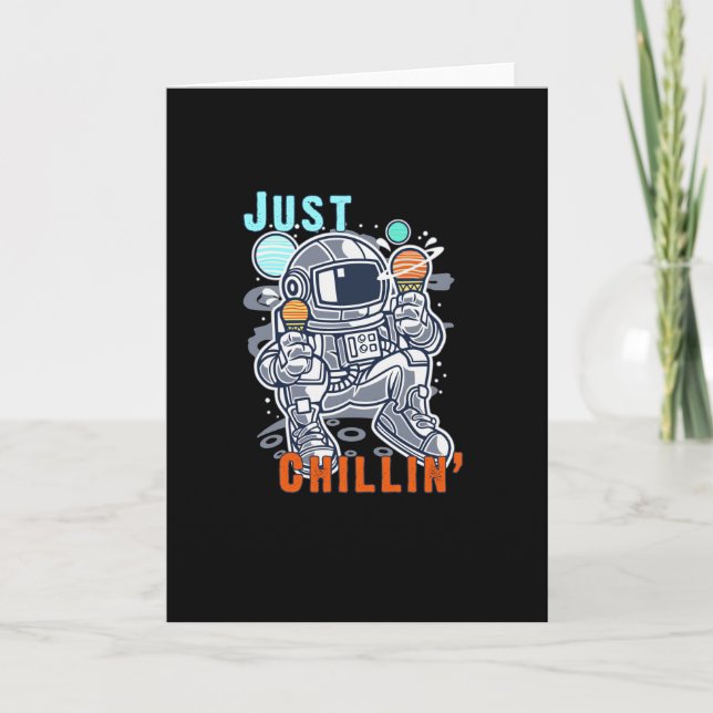 Just Chillin' Card (Front)