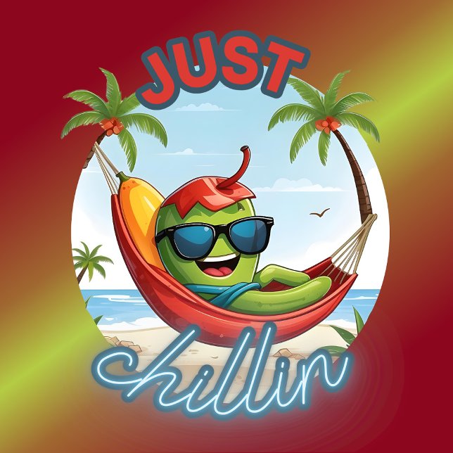 Just Chillin Chili Hammock Beach T-Shirt (Creator Uploaded)