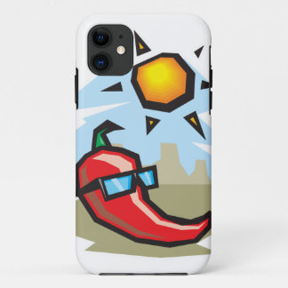 just chillin chili pepper iPhone 11 case