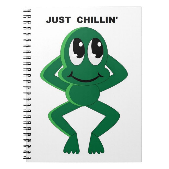 JUST CHILLIN' NOTEBOOK (Front)