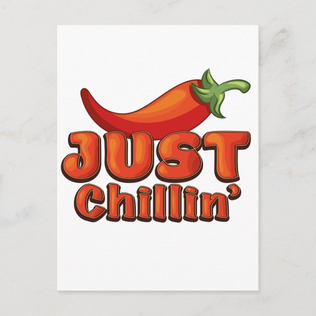Just Chillin' Postcard (Front)