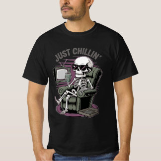 Just Chillin' Retro Gamer Shirt