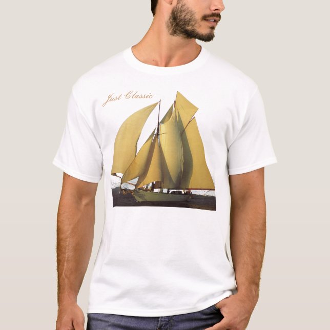 Just Classic Fife Yacht T-Shirt (Front)