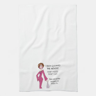 Just cleaned house-Don’t Move, Eat…Let me enjoy! K Kitchen Towel