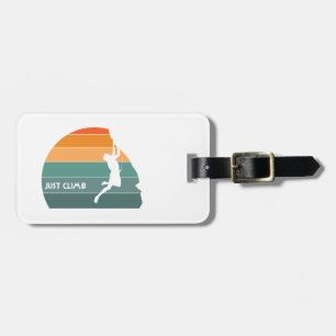 Just Climb Luggage Tag