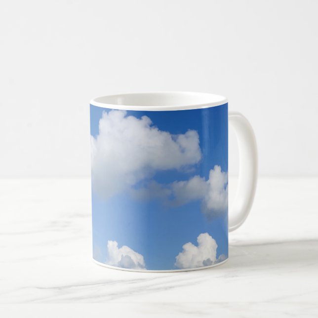 Just Clouds Coffee Mug (Front Right)