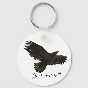 "Just cruisin' Eagle Spirit" Key-chain Keychain