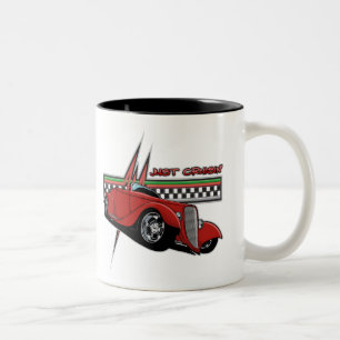 Just Cruisin Hot Rod Two-Tone Coffee Mug