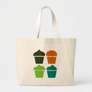 Just Cupcakes Large Tote Bag