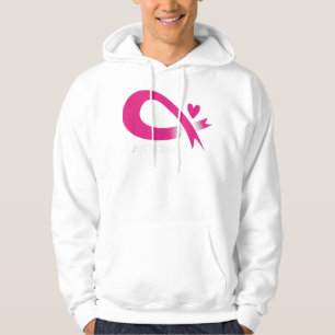 Just Cure It Pink Breast Cancer Awareness Ri Hoodie