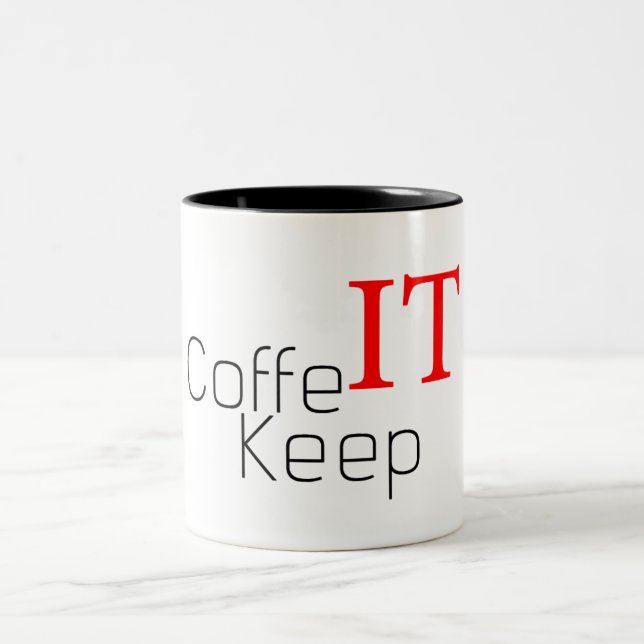 Just Design IT Coffee Mug (Center)
