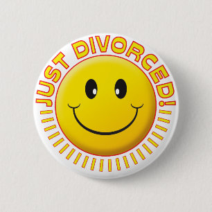 Just Divorced 2 Inch Round Button