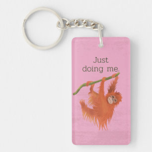 Just doing me keychain