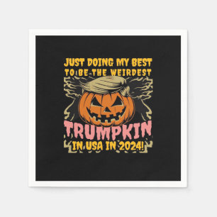 Just Doing My To Weirdest Trumpkin Usa Classic Napkin