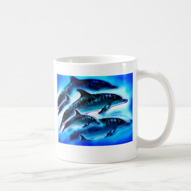 JUST DOLPHINS COFFEE MUG (Right)