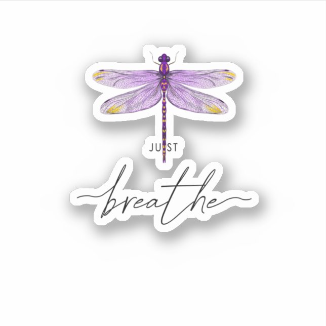 Just Dragonfly Tattoodesign Dandelion Breathe Medi (Front)