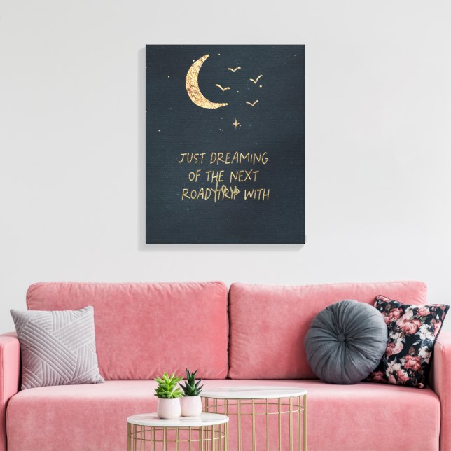 Just Dreaming Canvas Print (Insitu(LivingRoom))
