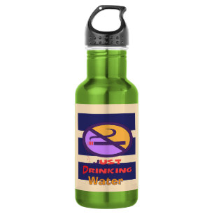 Just Drinking Water Green  532 Ml Water Bottle