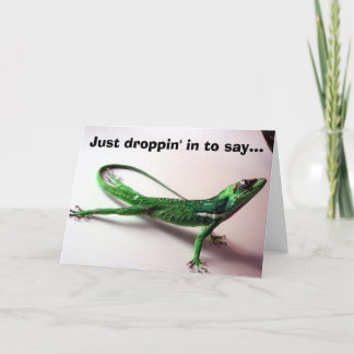 Just droppin' in to say... card