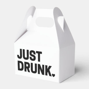 Just Drunk Favor Box