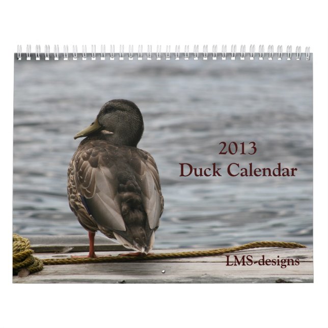 Just Ducky Calendar (Cover)