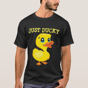 JUST DUCKY RETRO DUCK T-SHIRTS TEES