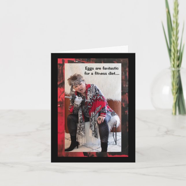 Just eggs or something else Folded Greeting Card (Front)