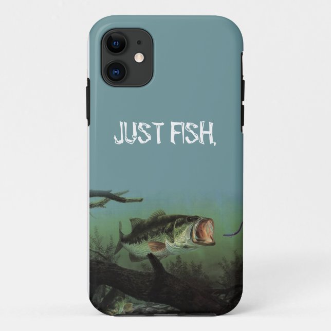 JUST FISH (LARGEMOUTH) Case-Mate iPhone CASE (Back)
