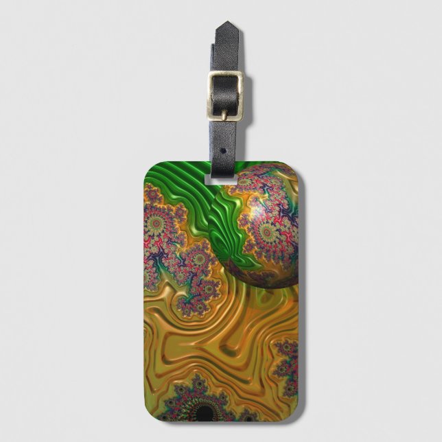 Just Floating By Luggage Tag (Front Vertical)