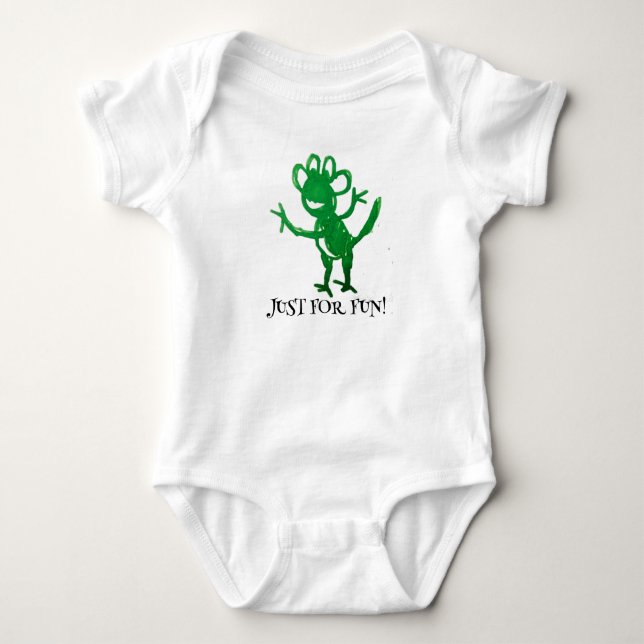 Just for fun baby bodysuit (Front)