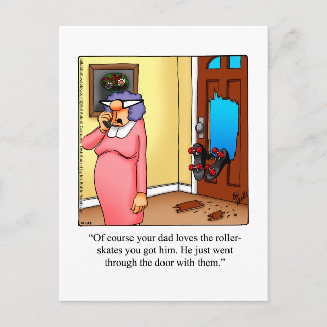 Just For Laughs Humour  Postcard (Front)