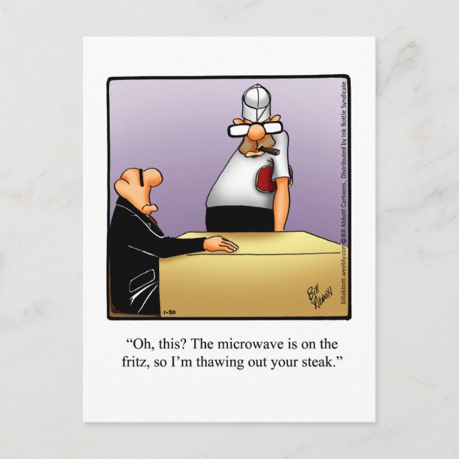 Just For Laughs Humourous Postcard (Front)