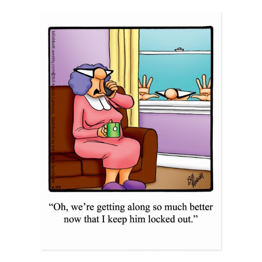 Just For Laughs Humourous Postcard | Zazzle.ca
