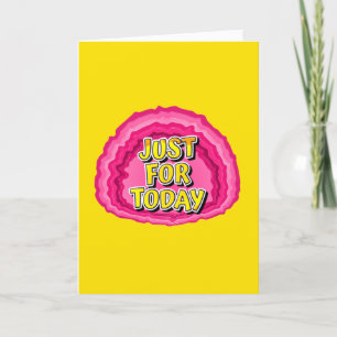 Just For Today   AA Recovery Prayer Card