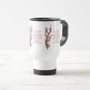 Just For Today Inspirational Travel Mug