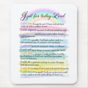 Just for today, Lord Mouse Pad