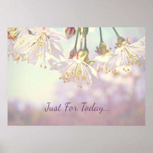 Just for today... poster (Front)