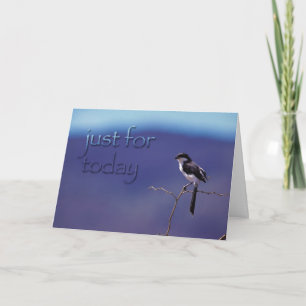 Just For Today, Recovery Bird Support Card