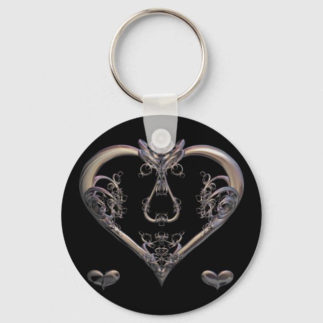 Just for You Button Key Ring (Front)